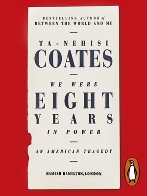 cover image of We Were Eight Years in Power
